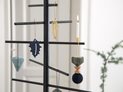 EKTA Living-Christmas Sticks Candleholder-Christmas Hang On-Filigrantree